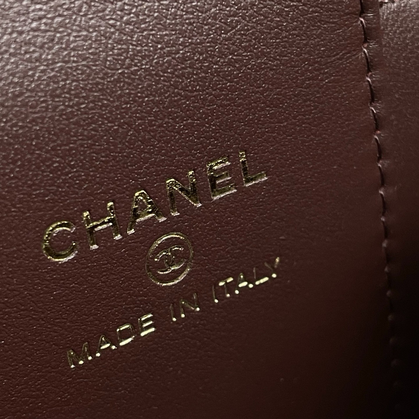 CHANEL Vanity Bag Black Calfskin Box Gold Hardware Chain Crossbody Bag
