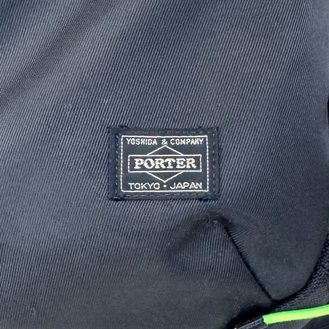 Porter Yoshida Things Backpack logo Zip Closure color Black fashion goods Mens