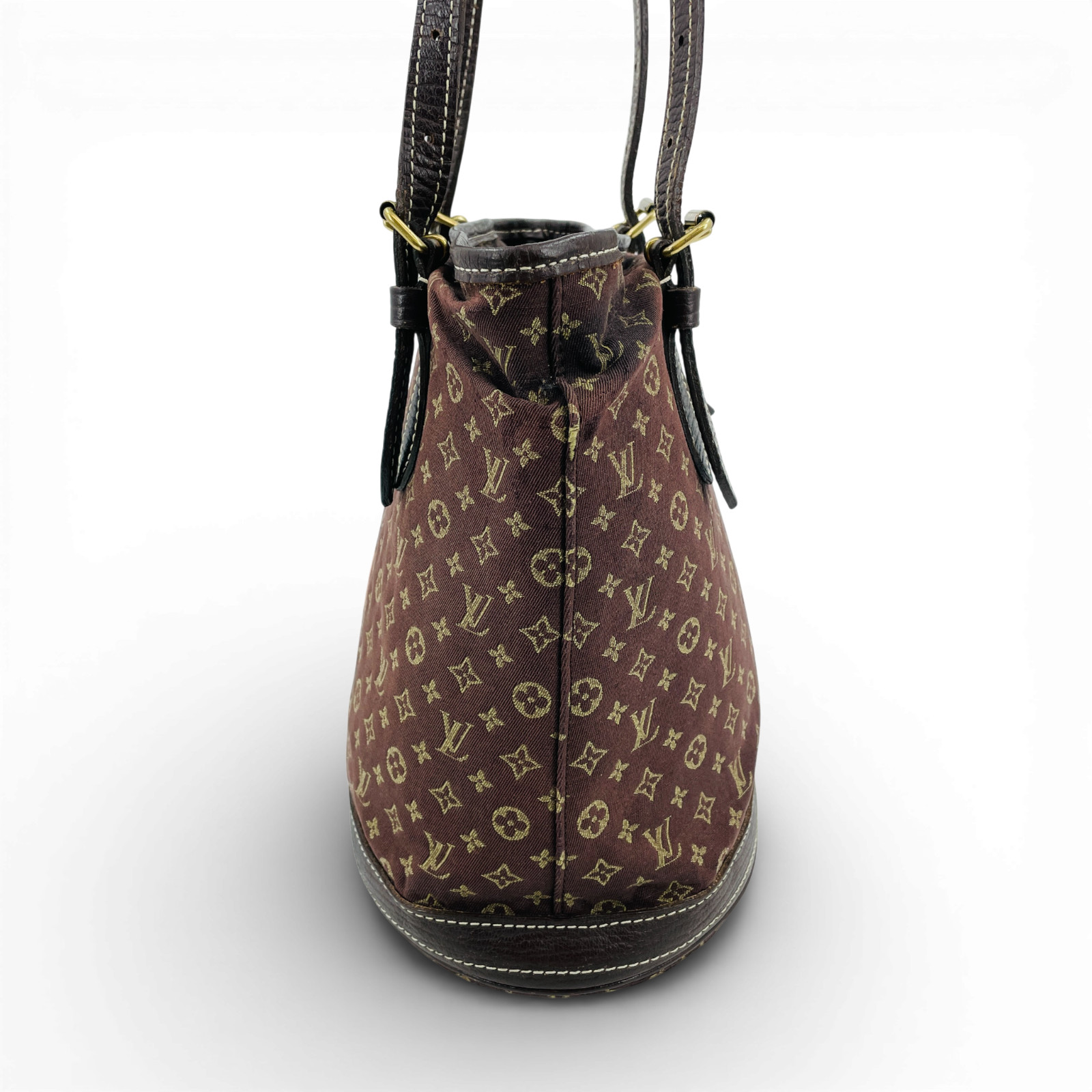 LOUIS VUITTON Bucket PM Monogram Mini Canvas Brown Vintage Shoulder Bag M95226