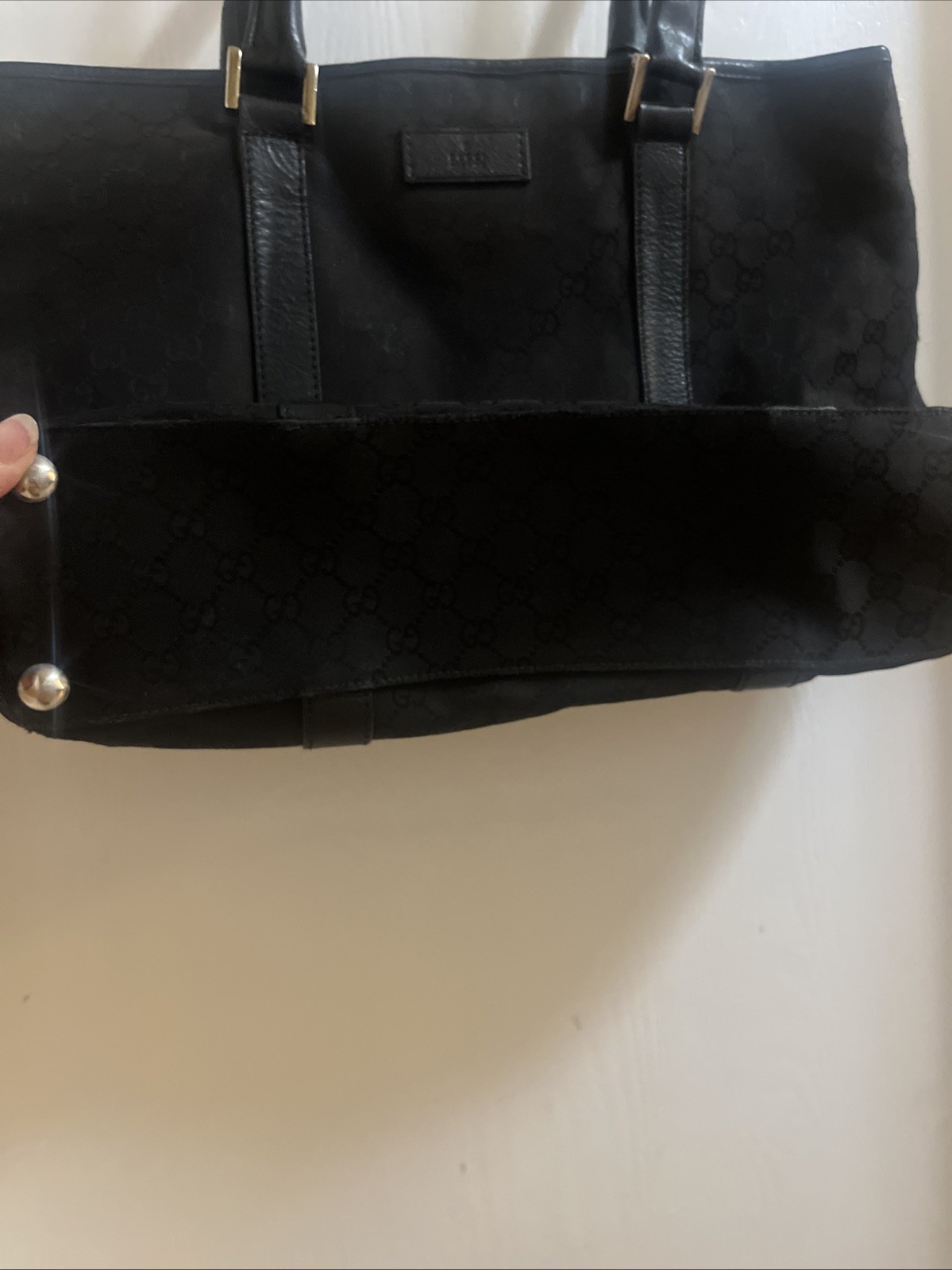 Gucci Joy leather handbag Good condition Black, Leather