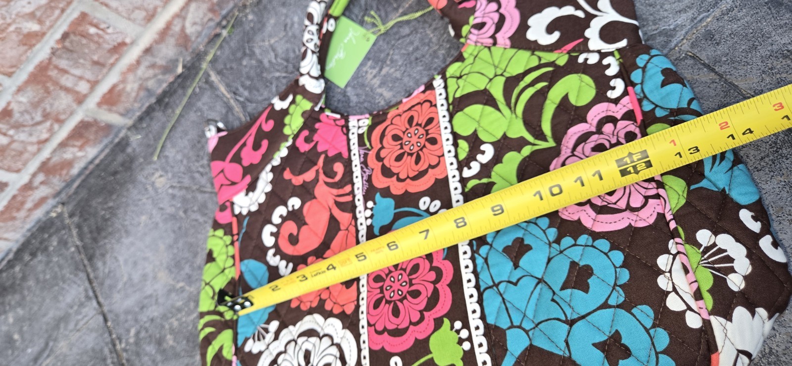 NWT Vera Bradley Lola Two Way Tote Shoulder Bag Retired 2013 Pink Floral New