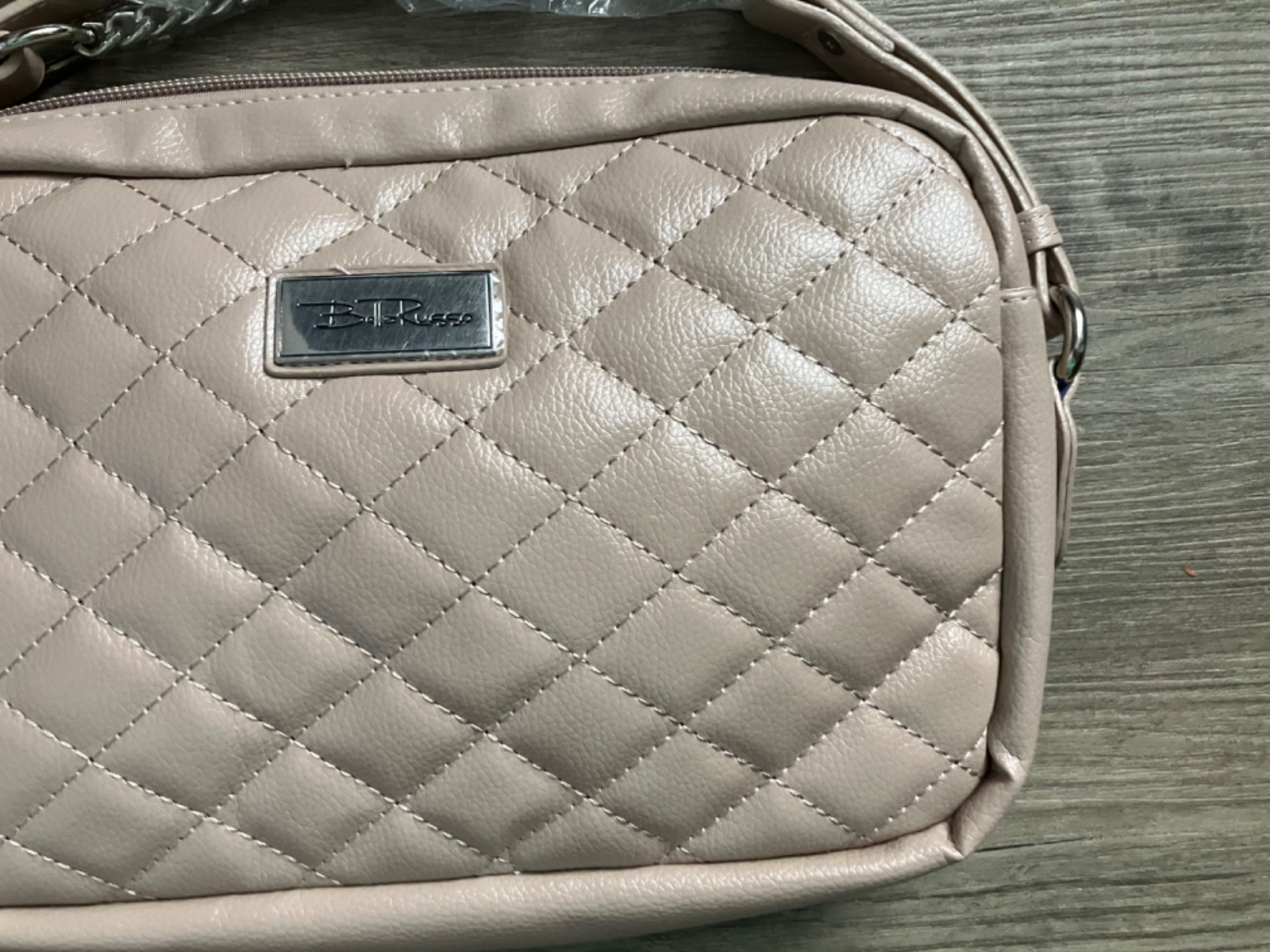 Bella Russo Tan Crossbody Handbag BRAND NEW