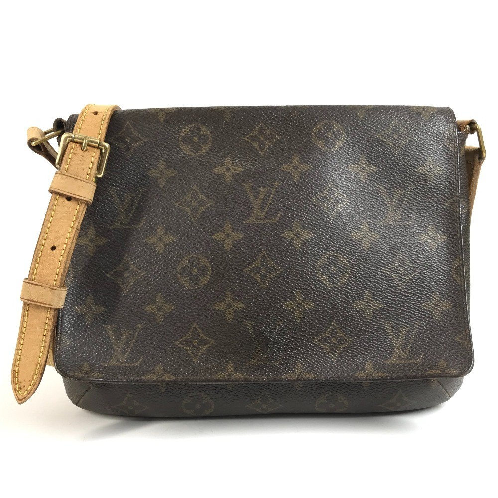 LOUIS VUITTON M51388 Monogram MusetteTango Bag Crossbody Flap Shoulder Bag