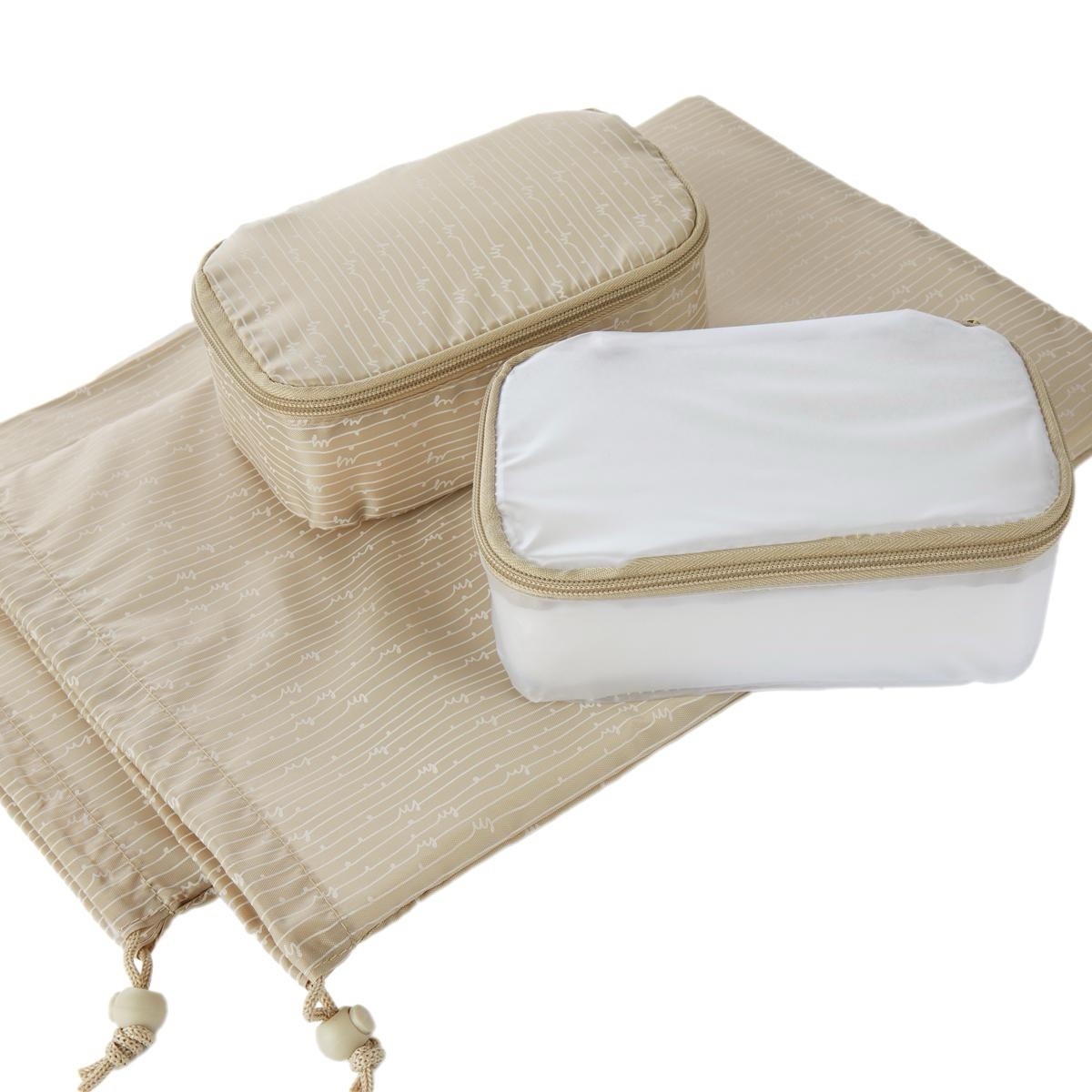 Samantha Brown Essential Carry-All Bag – Egret,RFID Protected Pocket, NWT