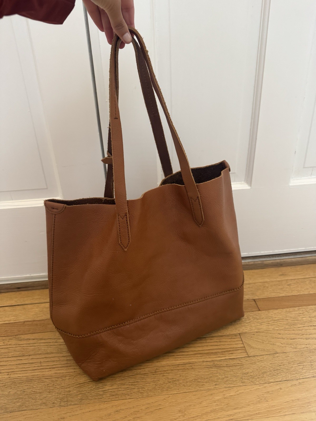 J.CREW Downing Tote Bag – 100% leather