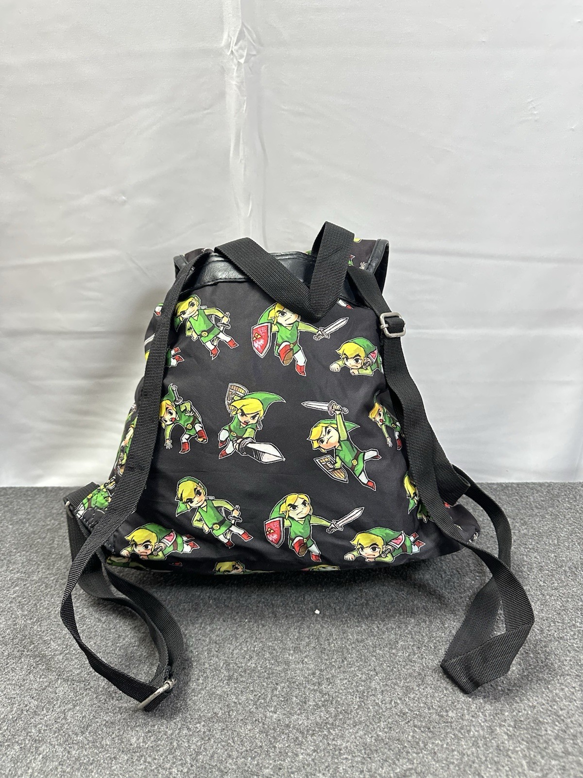 Zelda Wind Waker HD Loungefly Drawstring Backpack Tote Nintendo 2015