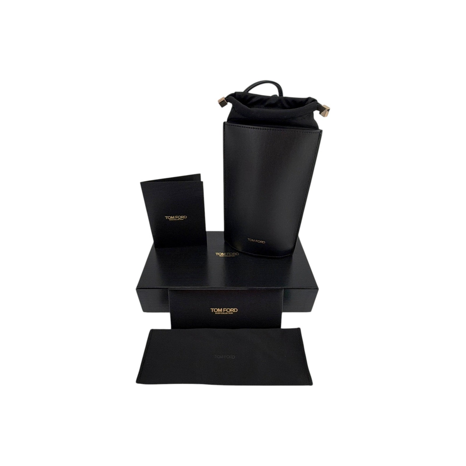 TOM FORD Leather Sunglass Pouch Case