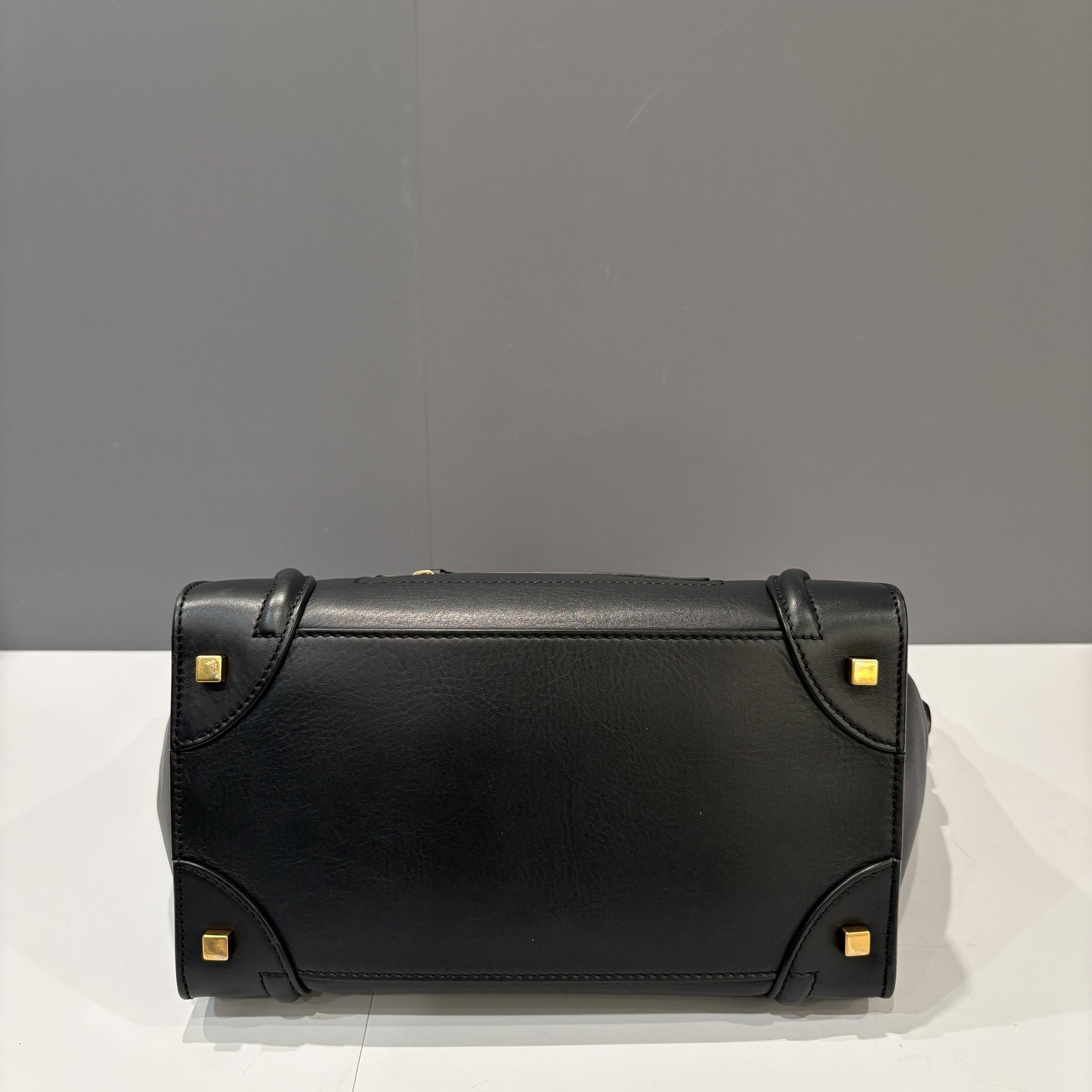 Celine Mini Luggage Black Calfskin (wj060826a0)