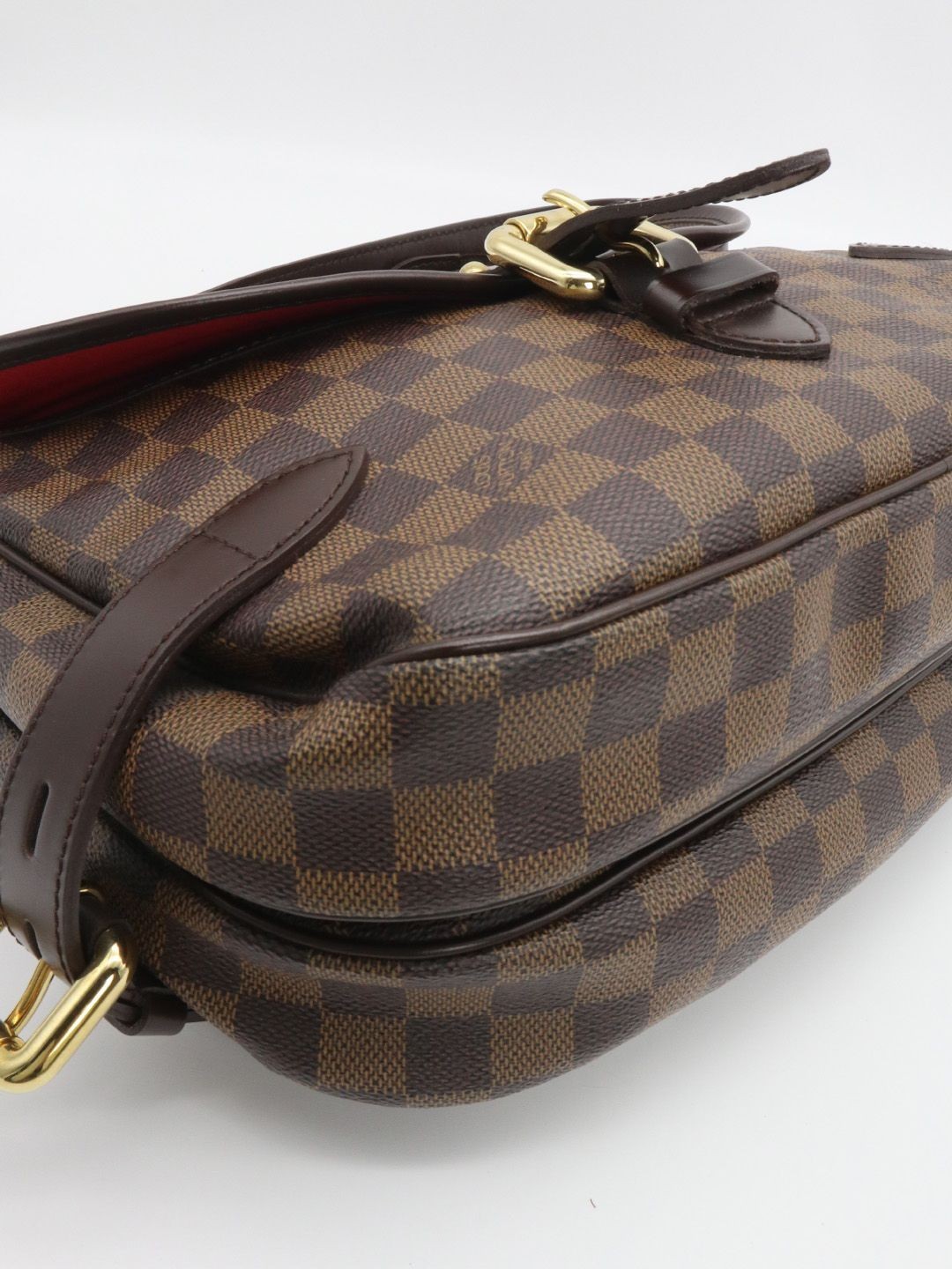 Louis Vuitton Highbury Damier Ebene Shoulder Bag Shoulder Vintage Zip Bag Bronw