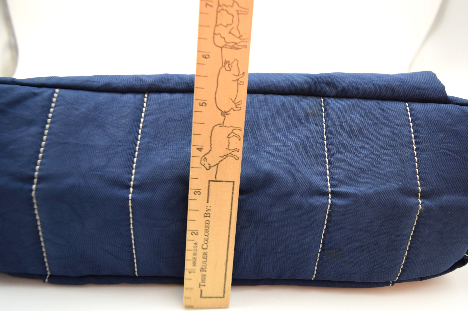 Travelon Anti-Theft Purse Shoulder Bag Hobo Messenger Cargo Pockets Navy Blue