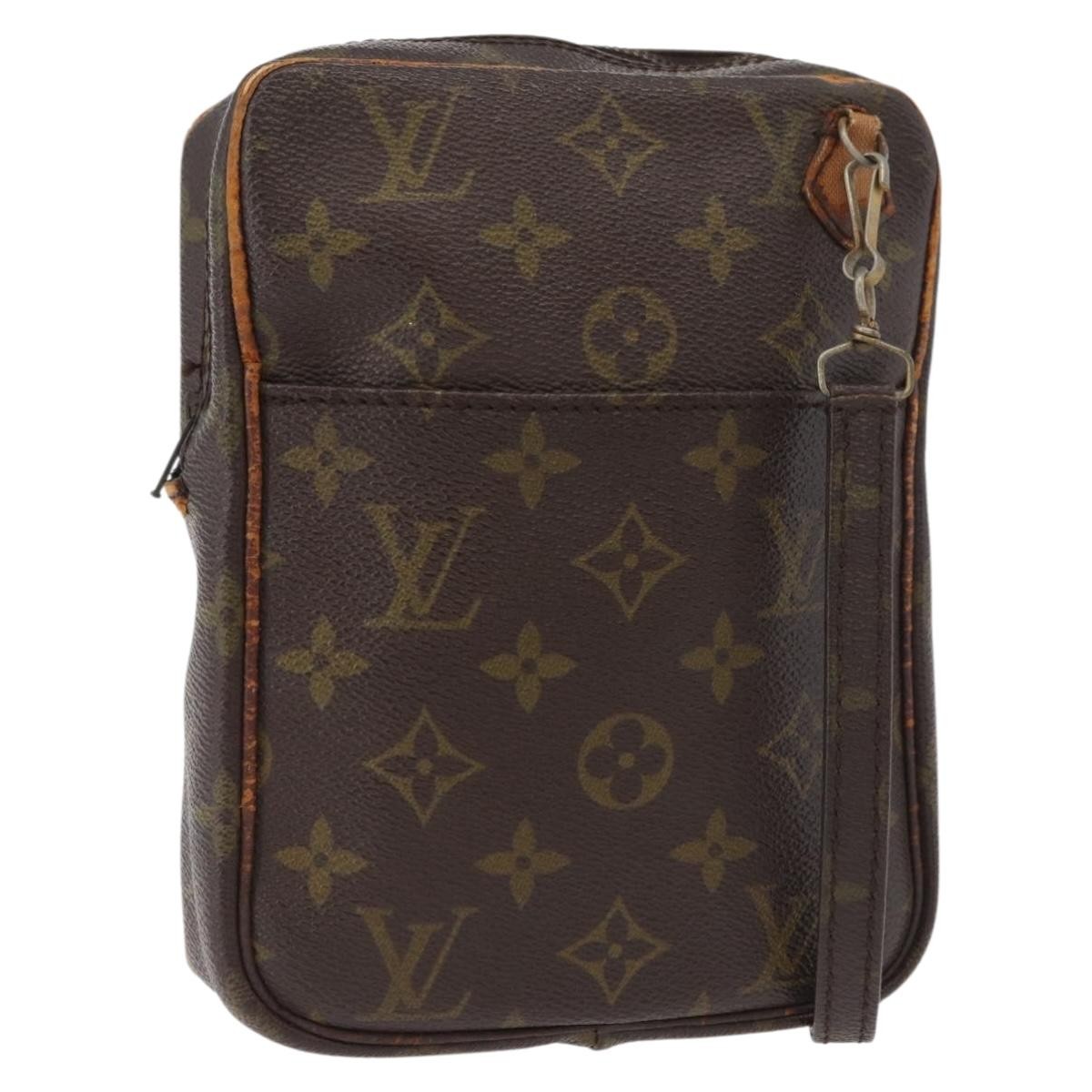 LOUIS VUITTON Monogram Danube Shoulder Bag Vintage M45266 LV Auth 146737