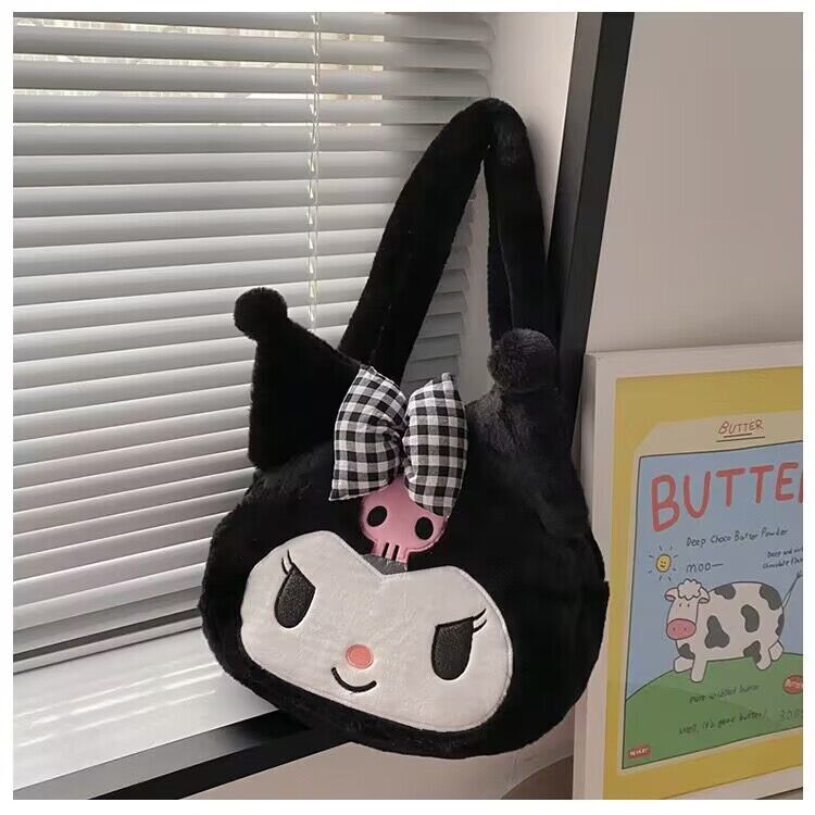 My Melody Kuromi Large Shoulder Bag Cinnamoroll Women Handbags Tote Bag