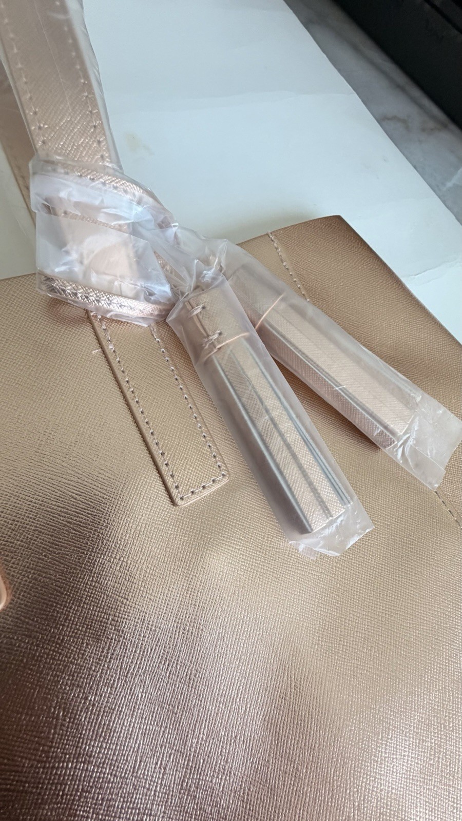 Michael Kors Faux Leather Chic Tote