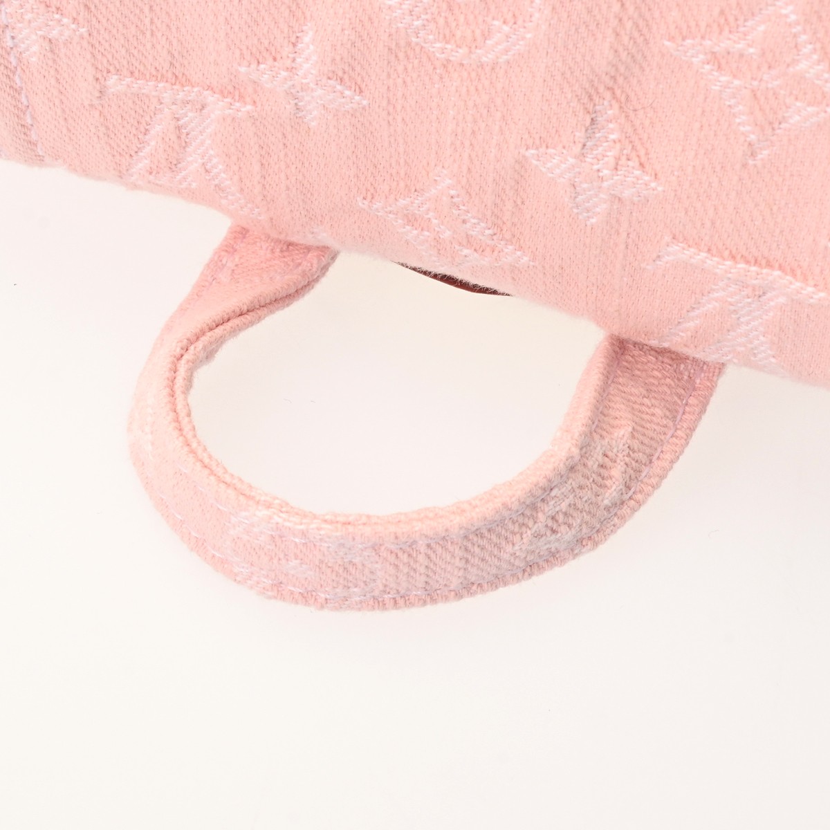 Louis Vuitton M13031 Backpack Monogram Denim Pink #WB1089