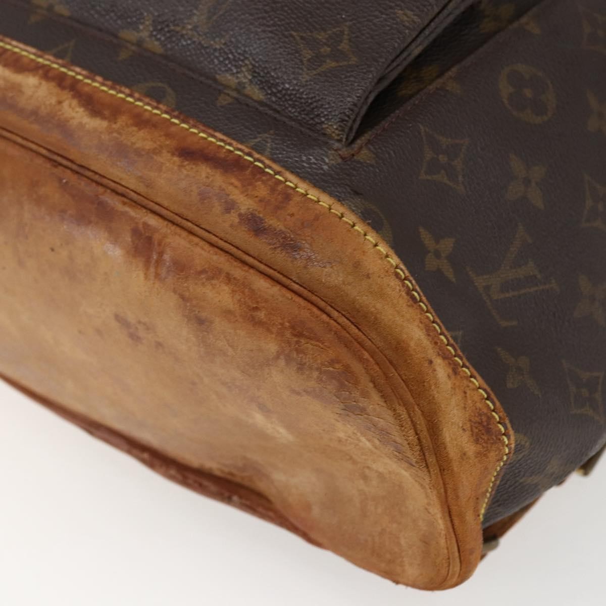 LOUIS VUITTON Monogram Montsouris GM Backpack M51135 LV Auth bs33015