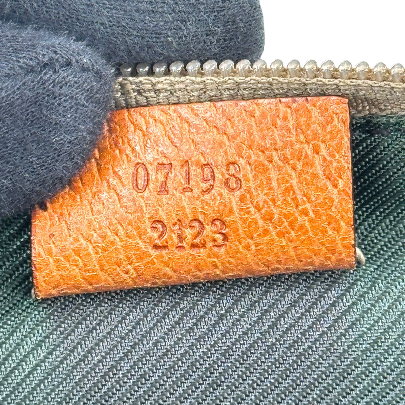 GUCCI GG Canvas Brown Mini Bag Pochette Vintage Y2K Pouch 07198