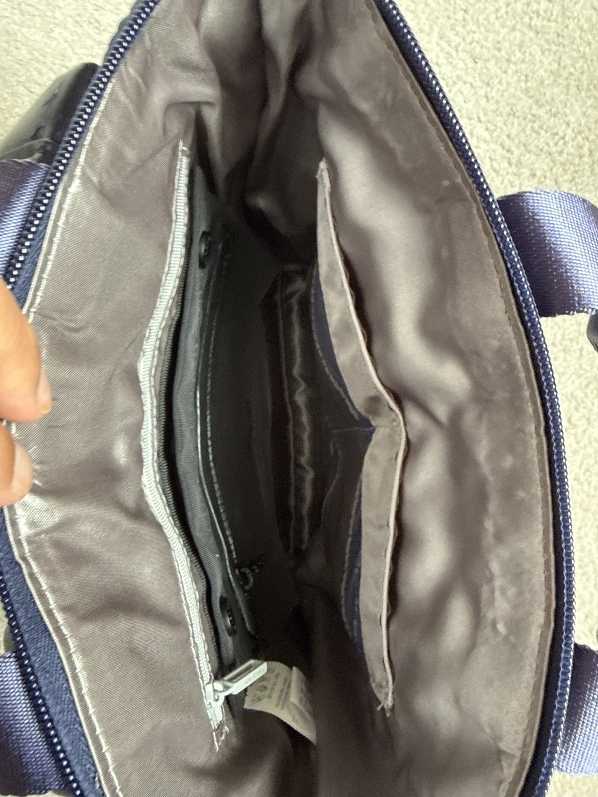 Authentic Hedgren Comfy Backpack, a Pillowy Purple Great Condition Not Used