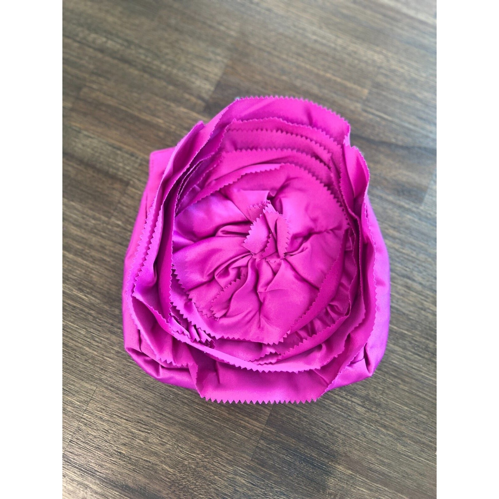 Beautiful Purple Statement Rose Clutch by MARCHESA with Snap closure, NEW
