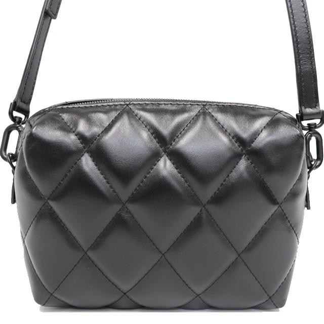 BALENCIAGA Bag: Mini Shoulder Camera Bag 616060 Black W17H14D5cm w/dust bag;
