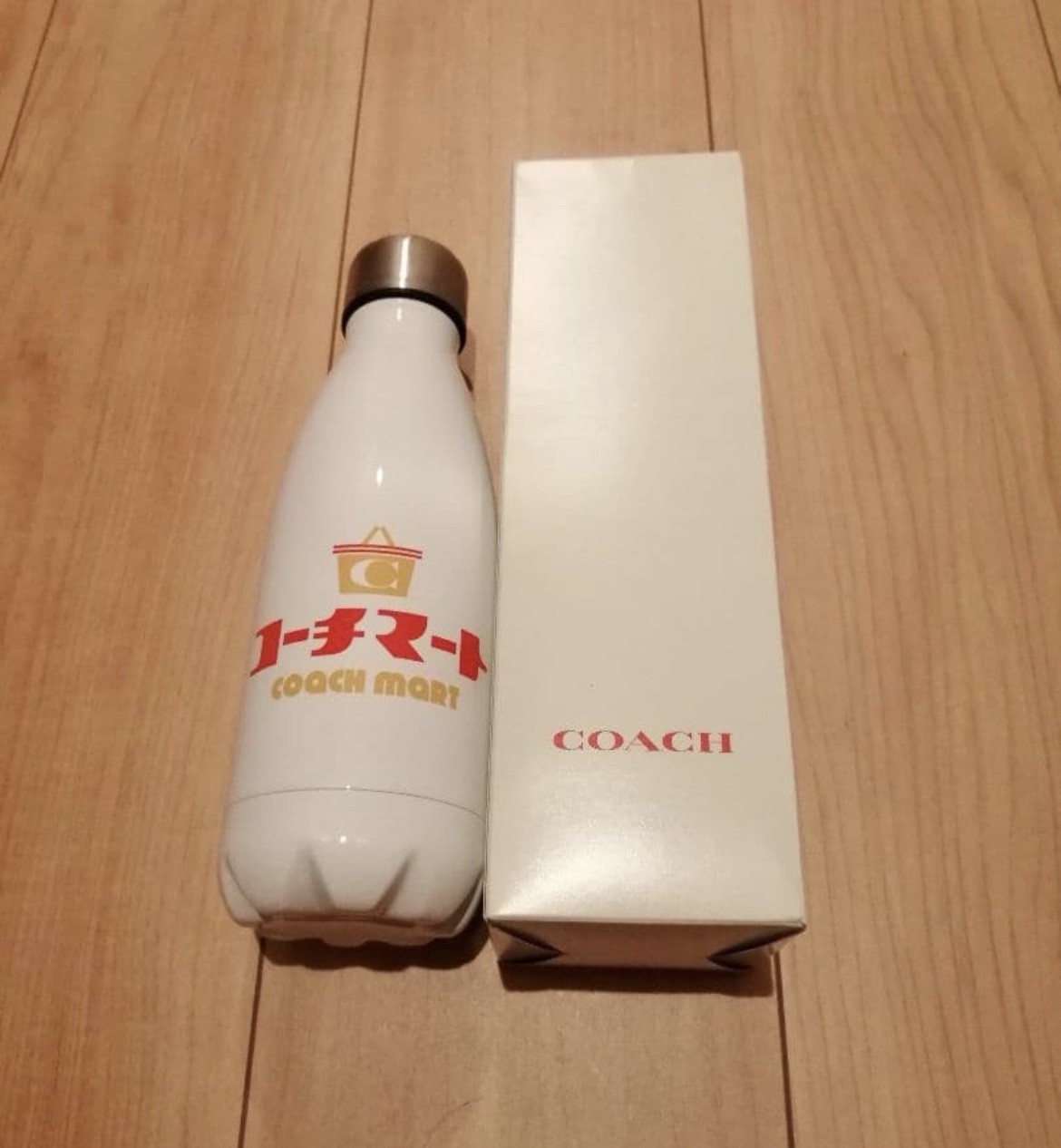 Coach Mart Shibuya Japan Exclusive Stainless Steel Drink Bottle 420ml Thermos