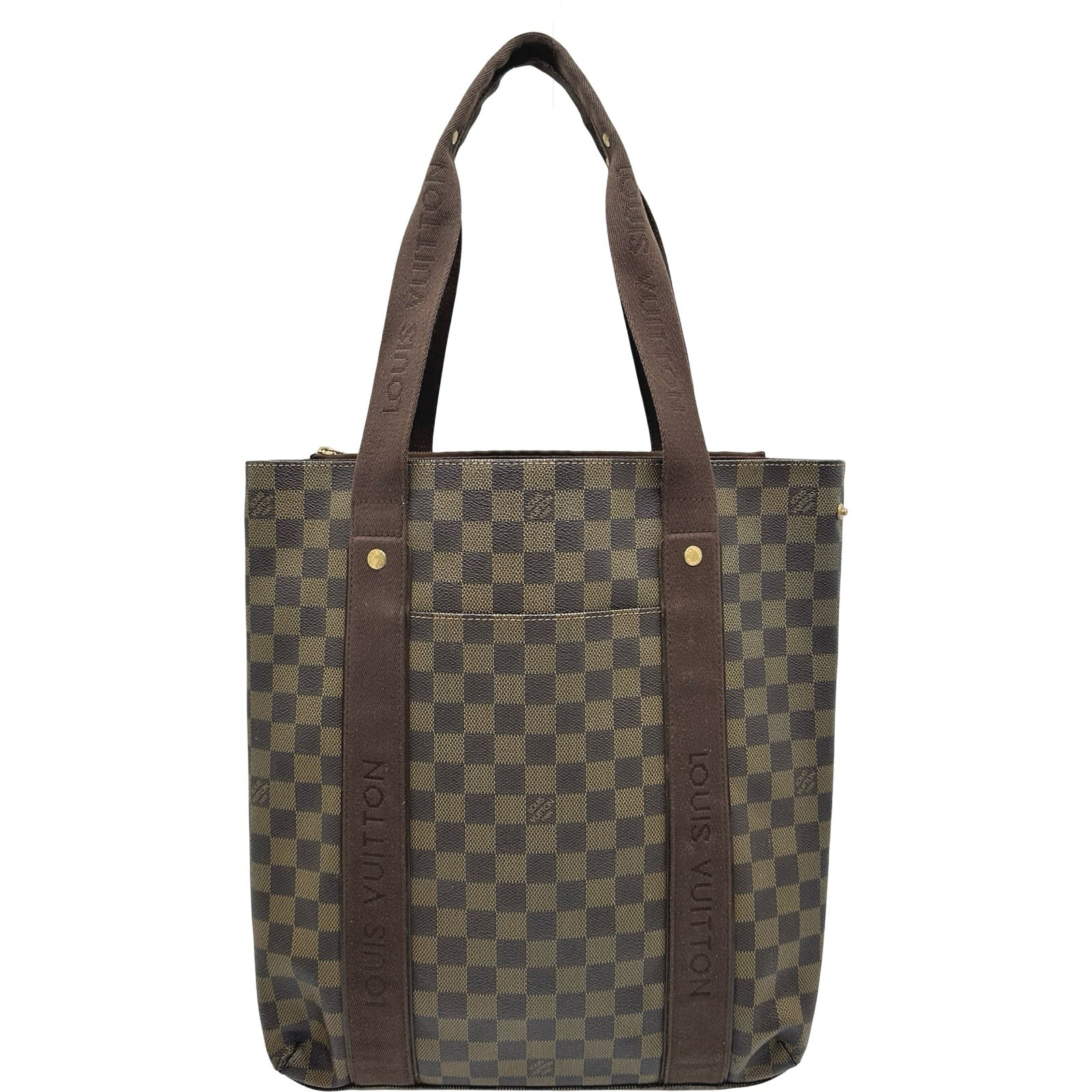 LOUIS VUITTON Cabas Bobble Brown Damier Tote N52006 #OKB8373