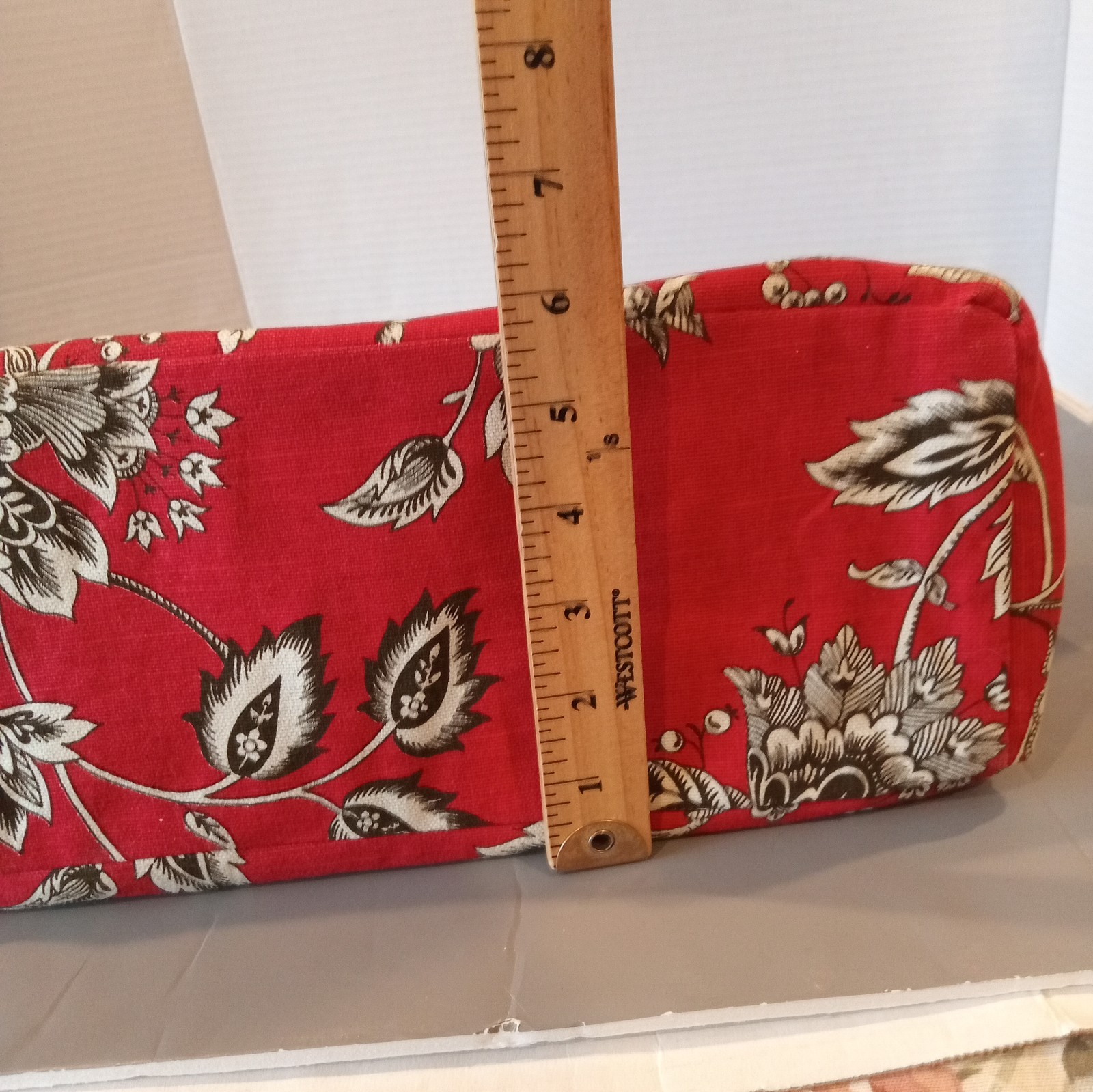 Frontier Classics Wooden Handle Large Bag NWT- Knit Needlepoint Craft Travel Bag