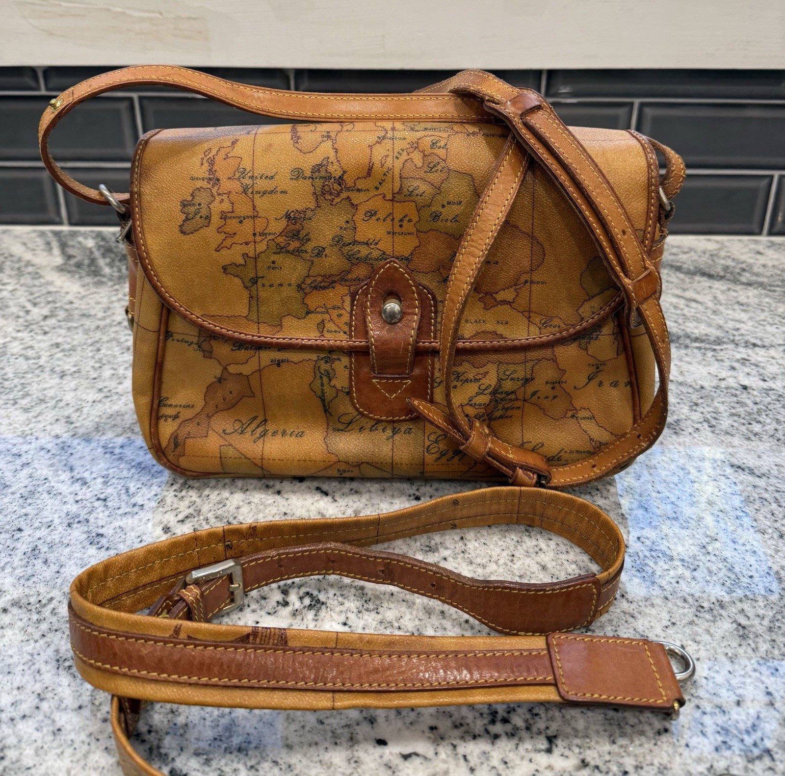 Alviero Martini Vintage Prima Classe 2-Way Bag