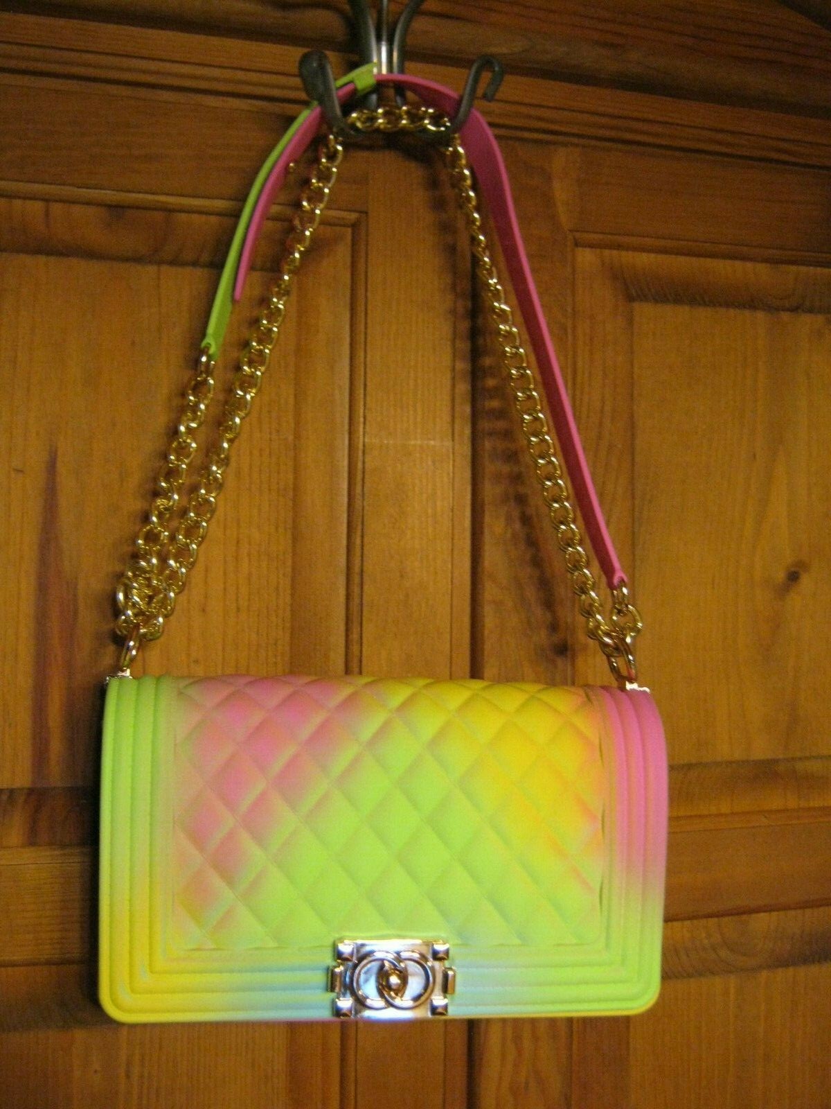 Fashion Shoulder Chain Bag Multi-colored very good quality