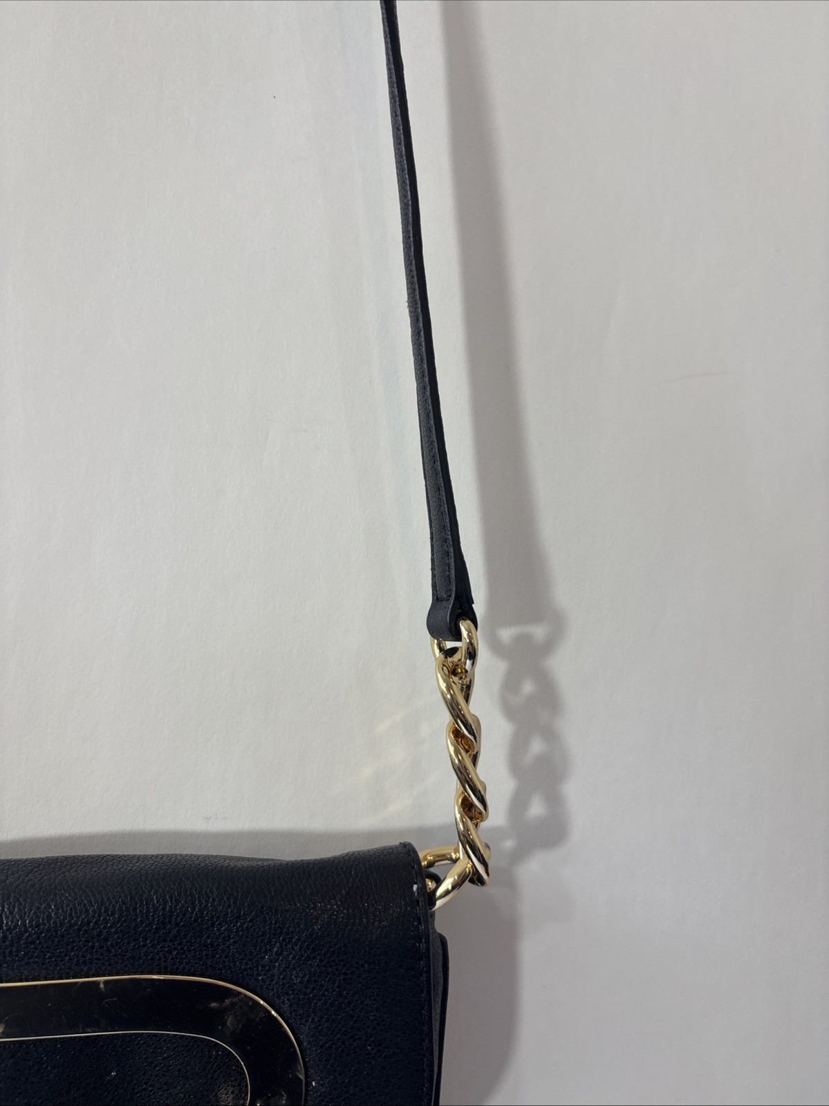 Michael Kors Black Berkley Top Handle Shoulder Strap Leather Crossbody Purse