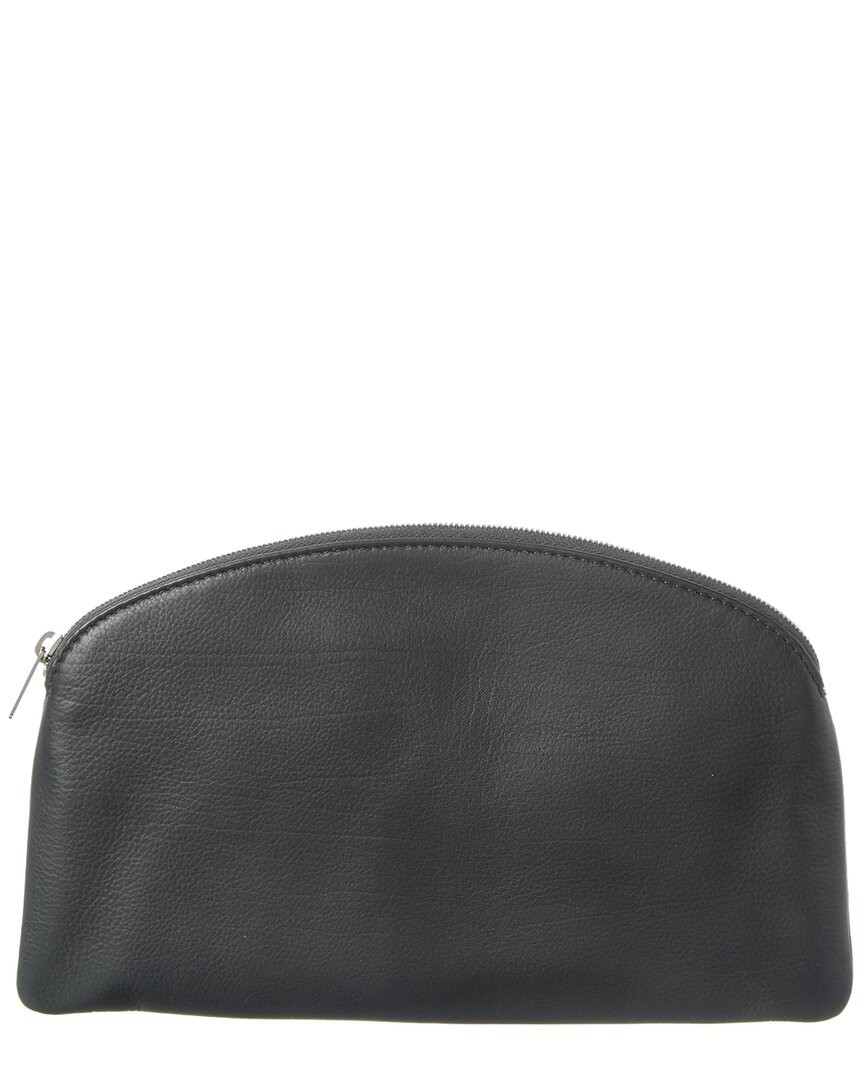 The Row Leather Clutch Women’s Grey