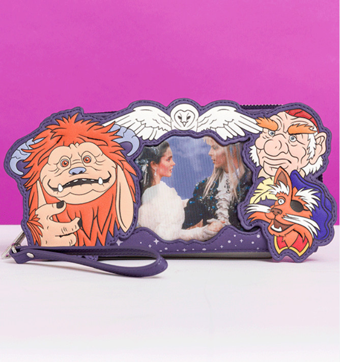 Exclusive Loungefly Labyrinth Ludo Backpack Wallet Jim Henson- NEW 4PCS SET