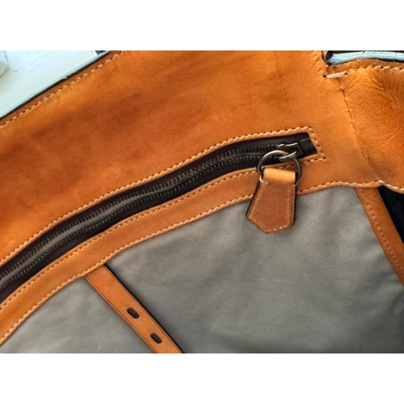 Reed Krakoff Atlantique Large Leather Blue Tote *Authentic