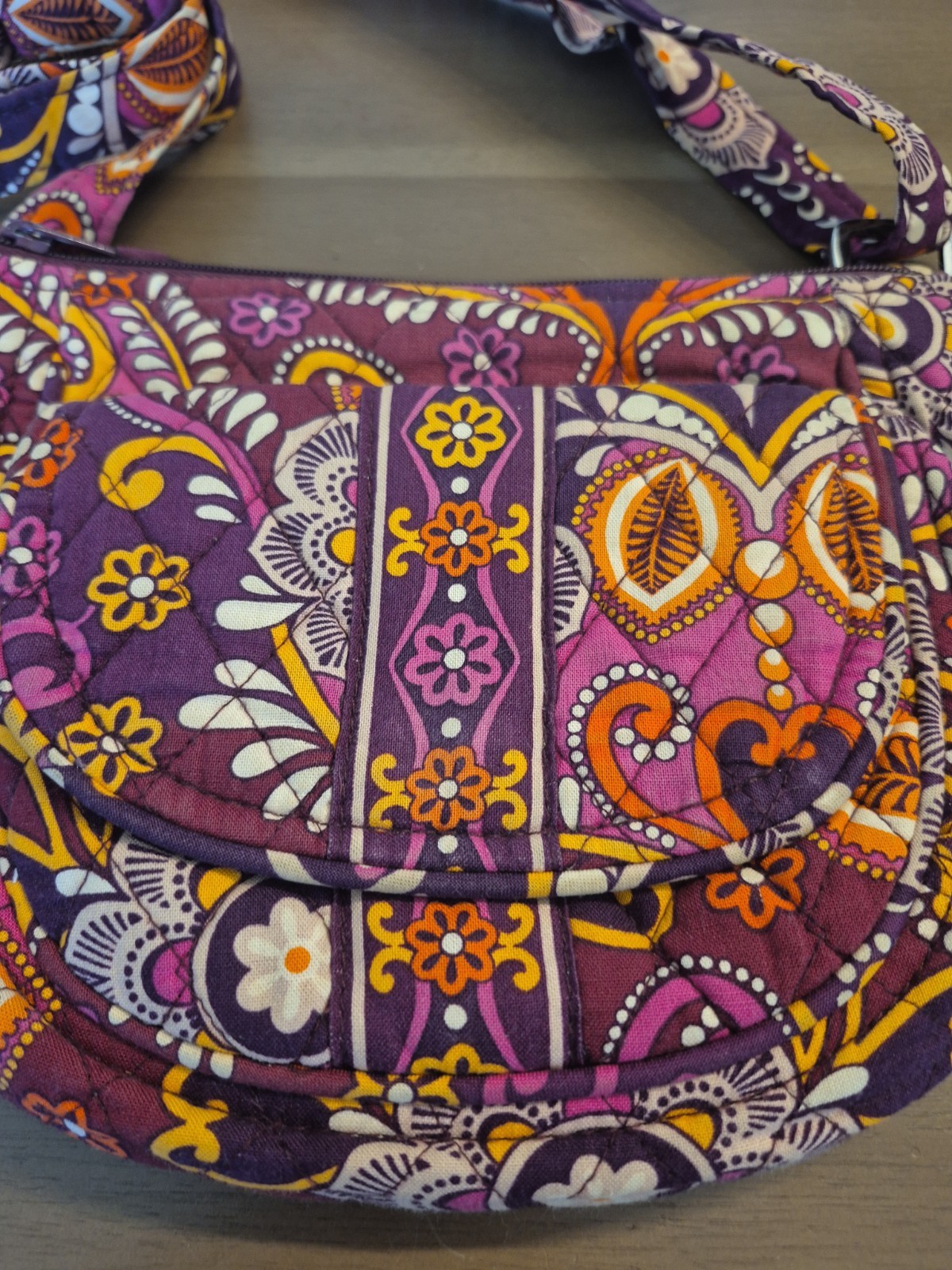 Vera Bradley SAFARI SUNSET Lizzy Small Crossbody Purse