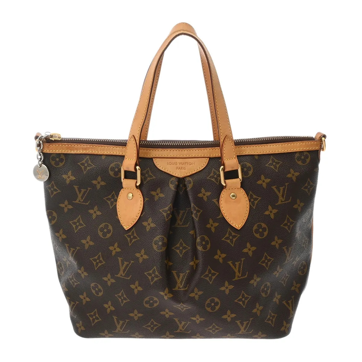 Louis Vuitton PM 2WAY M40145 Handbag Monogram Canvas Brown #WB5500