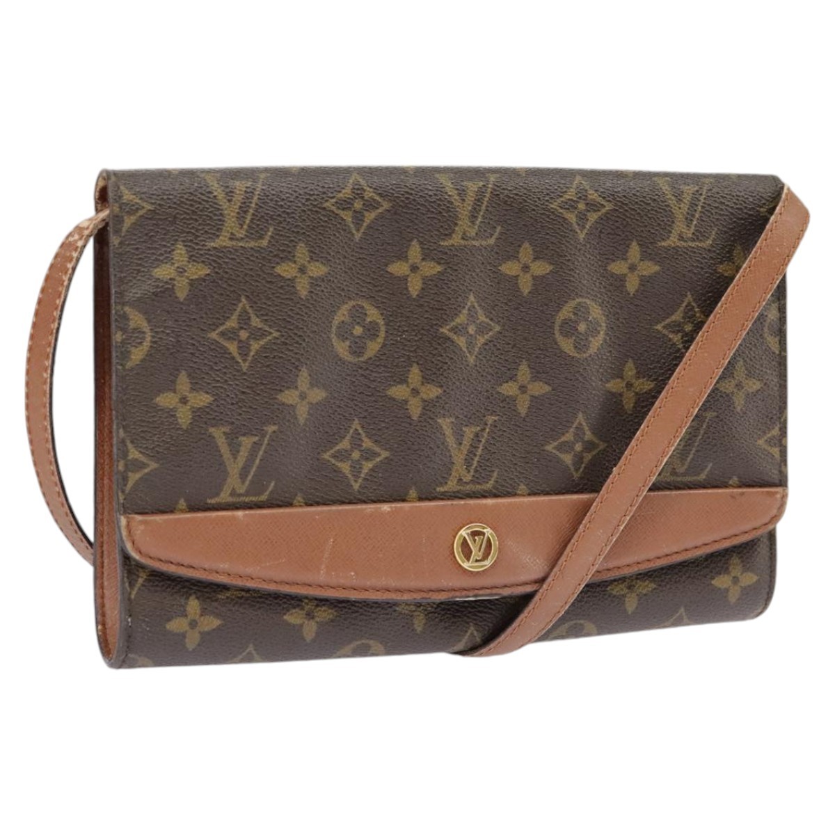 LOUIS VUITTON Monogram Bordeaux 24 Shoulder Bag M51798 LV Auth 101107