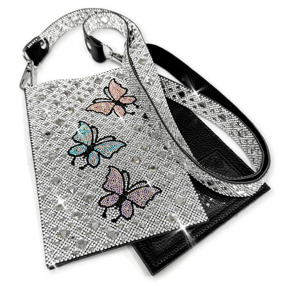 Jacqueline Kent WINGS OF THE HEART BUTTERFLY CELLPHONE PURSE With Strap 7″ X 5″