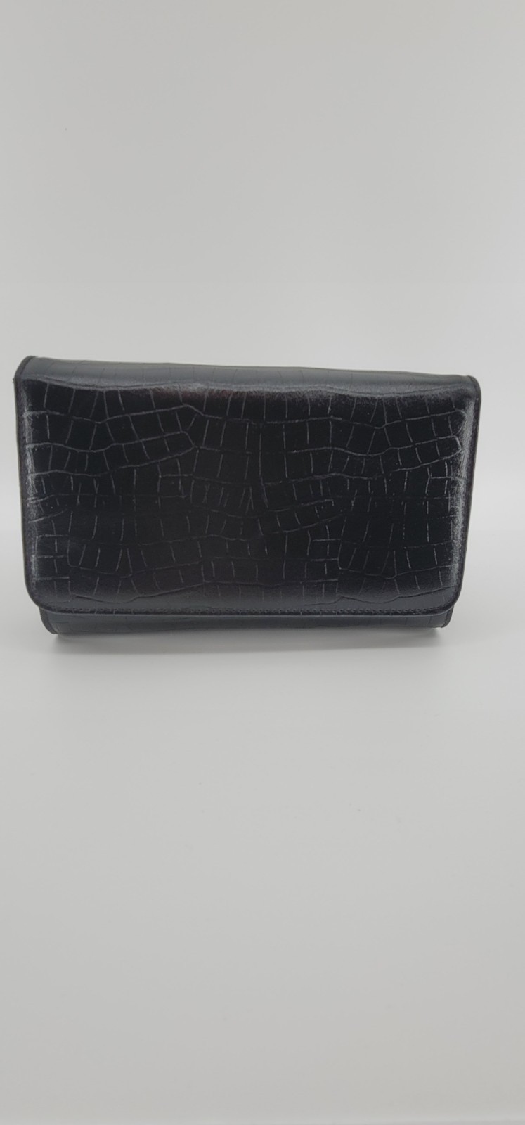 Womens Flip-Out Leather Wallet /Clutch DePalma Enterprises NWT