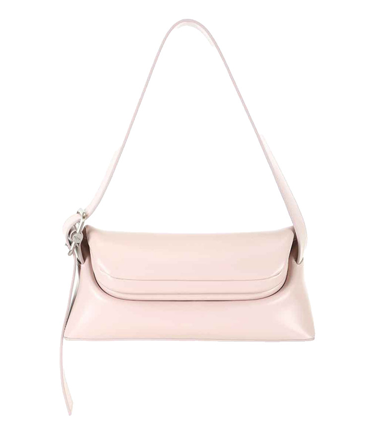 OSOI Folder Brot Dusty Pink – Leather Folded Shoulder Bag | FedEx