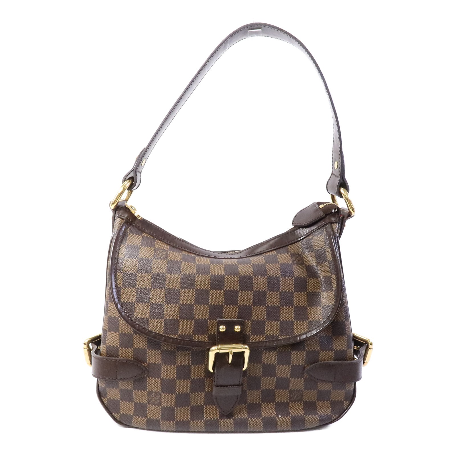 LOUIS VUITTON LV GHW Highbury Shoulder Bag N51200 Damier Brown