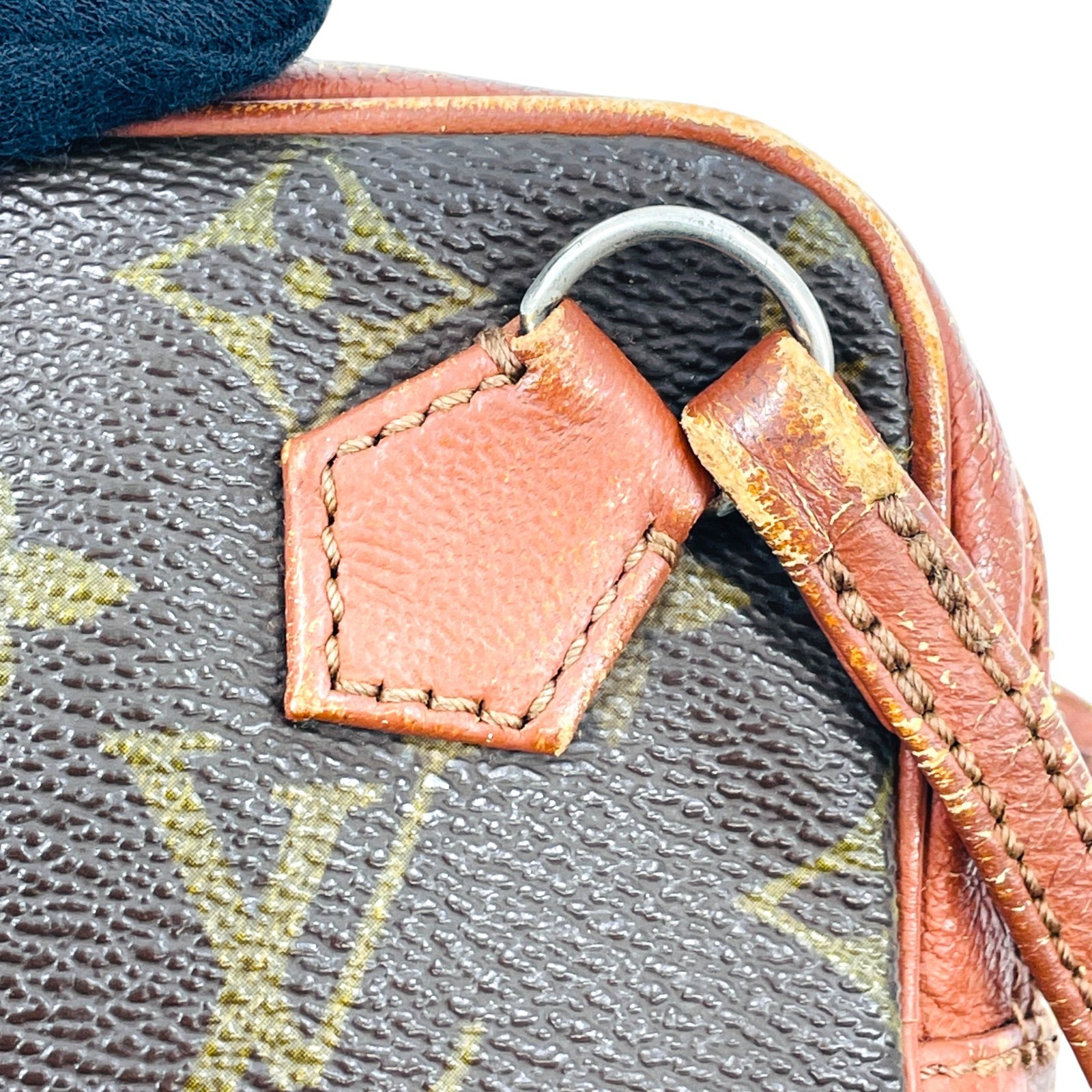 LOUIS VUITTON Second Bag Monogram Canvas Brown Vintage Clutch Bag
