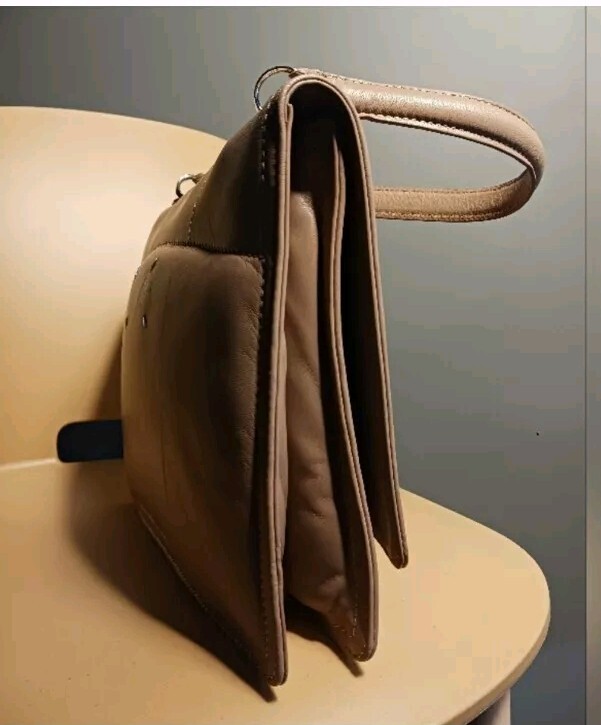 MAISON MARTIN MARGIELA PARIS HANDBAG, envelope, Leather Top Handle Bag