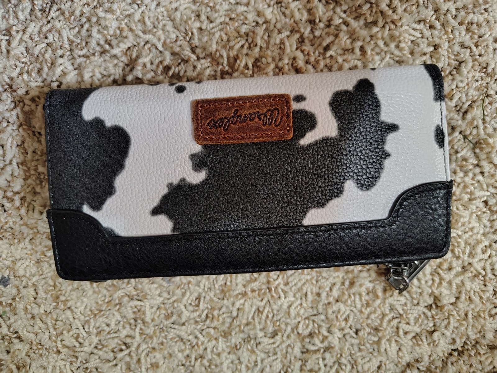 Cow Print Wrangler Wallet