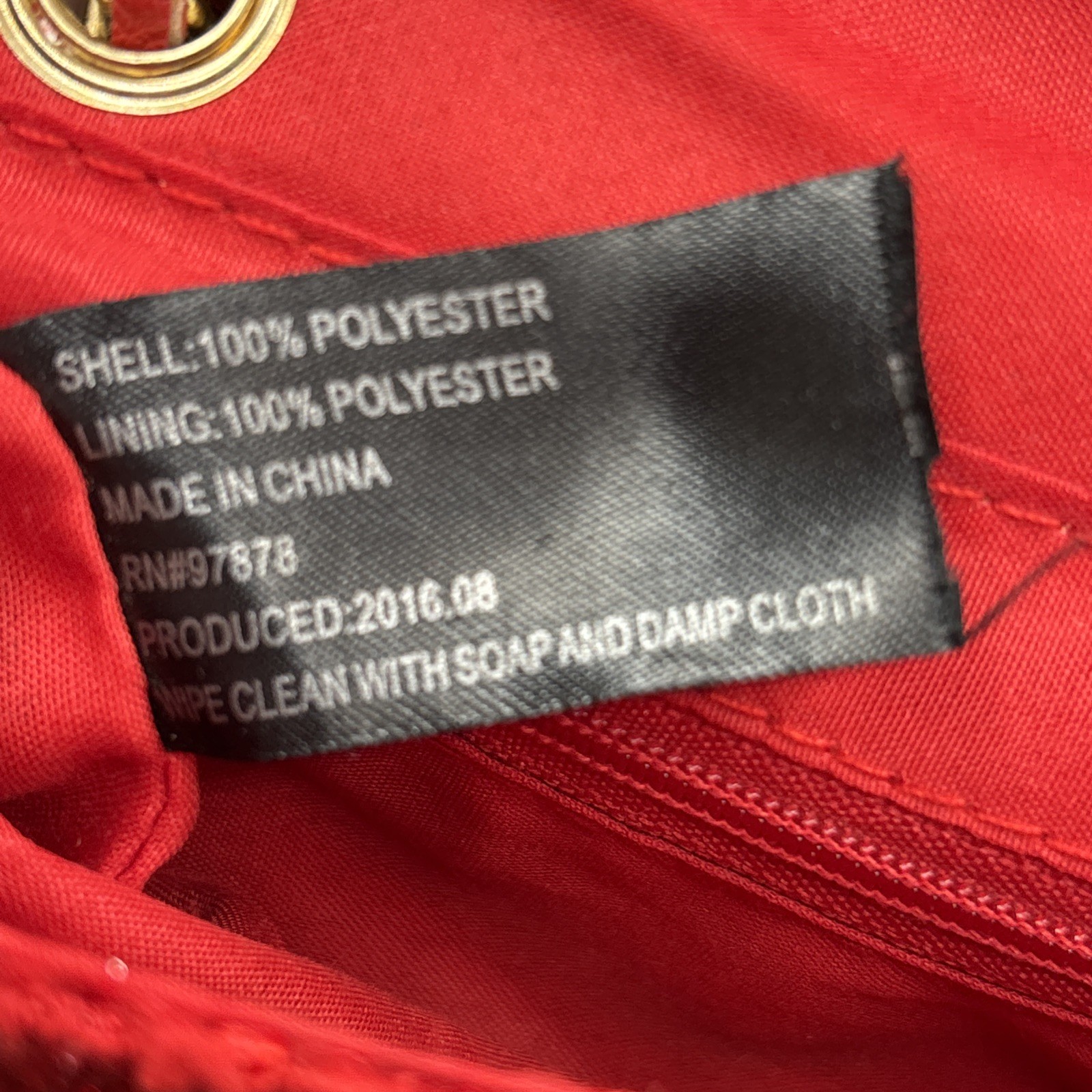 Red Tweed Quilted Flap Bag – Gold Chain Strap