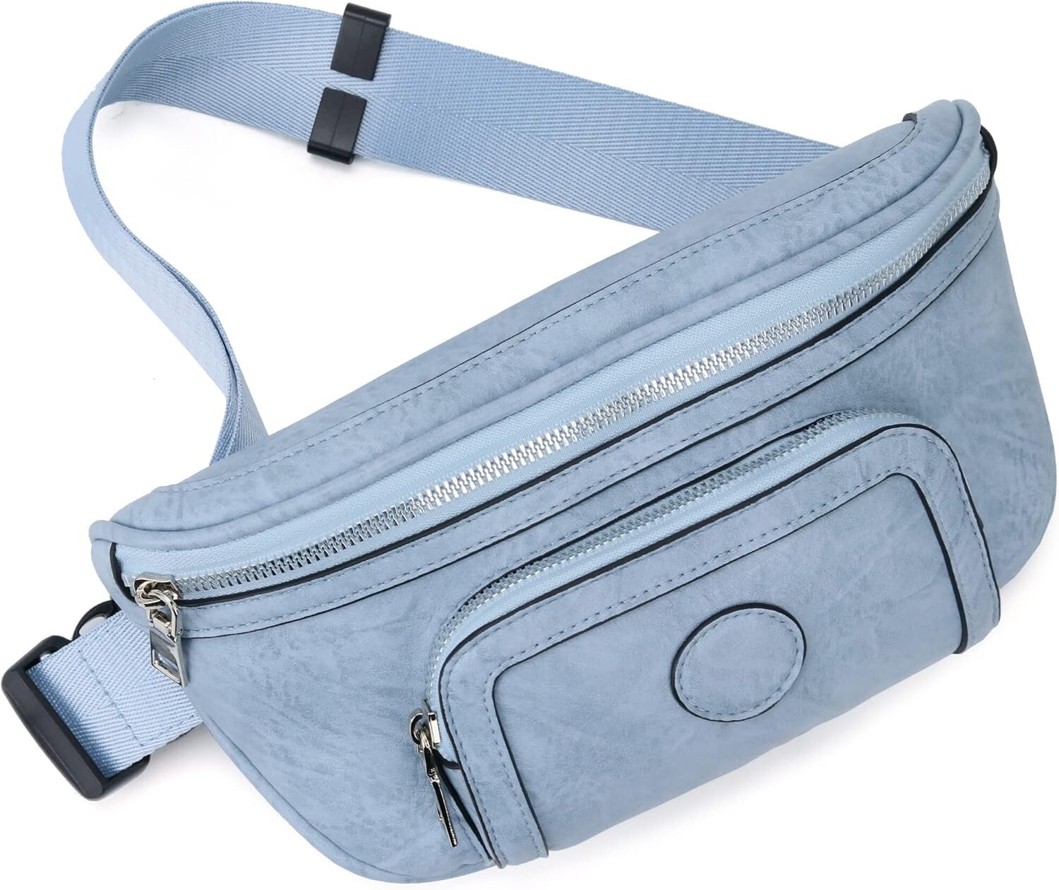 Women’s Fashion Cross Body Belt Bag Vegan Leather Waist Celeste Adjustable Strap