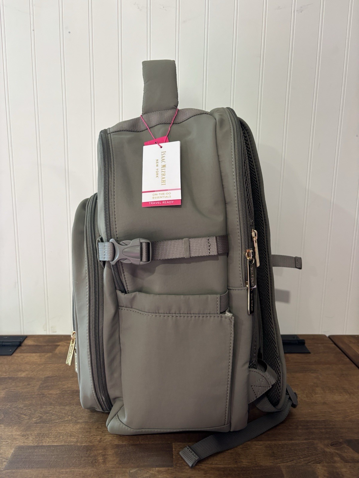 Brand New Isaac Mizrahi Backpack with Cooler/ Stanley Pocket Olive Green NWT