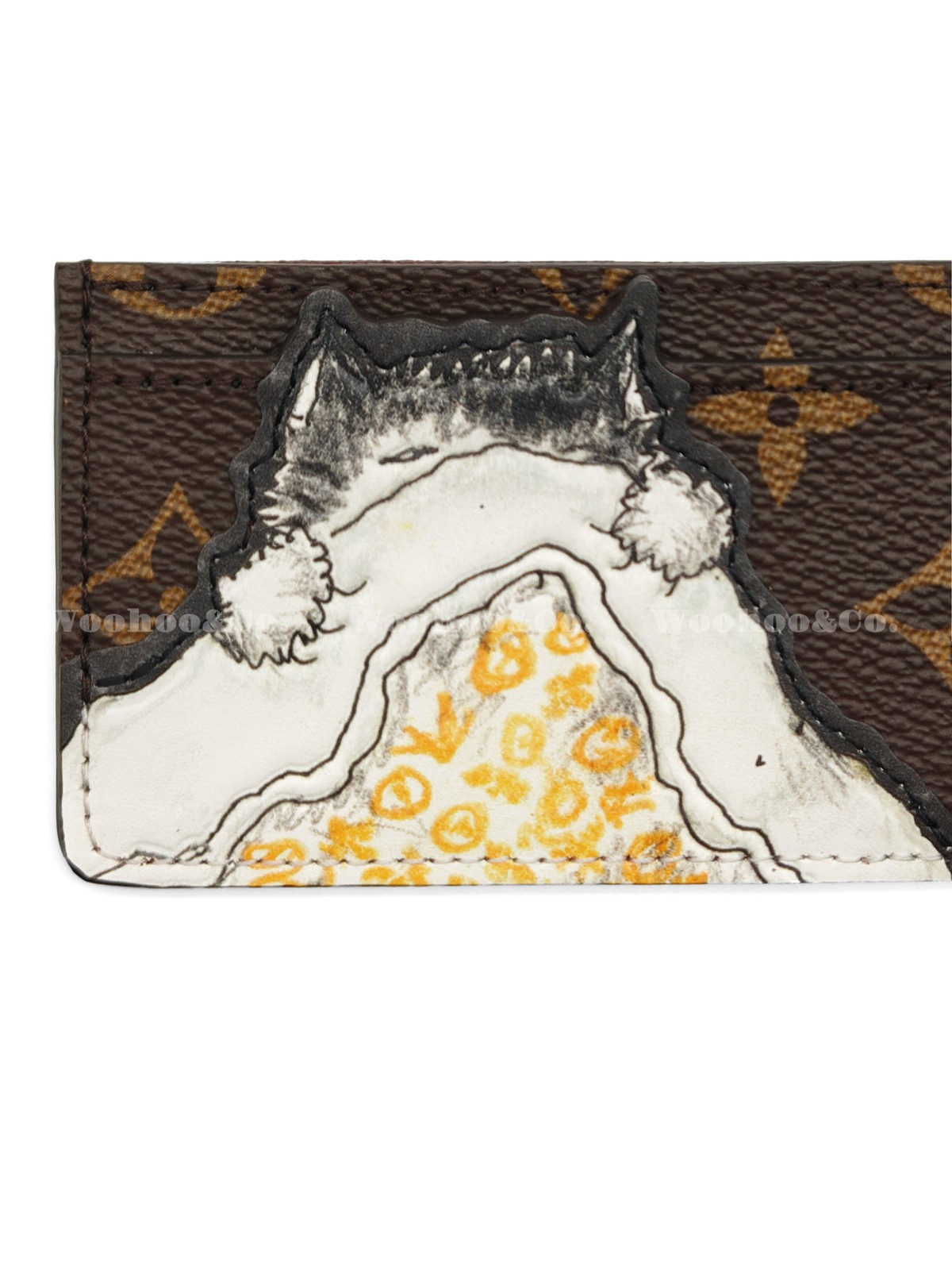 LOUIS VUITTON Catogram Collaboration Series Card case Women’s