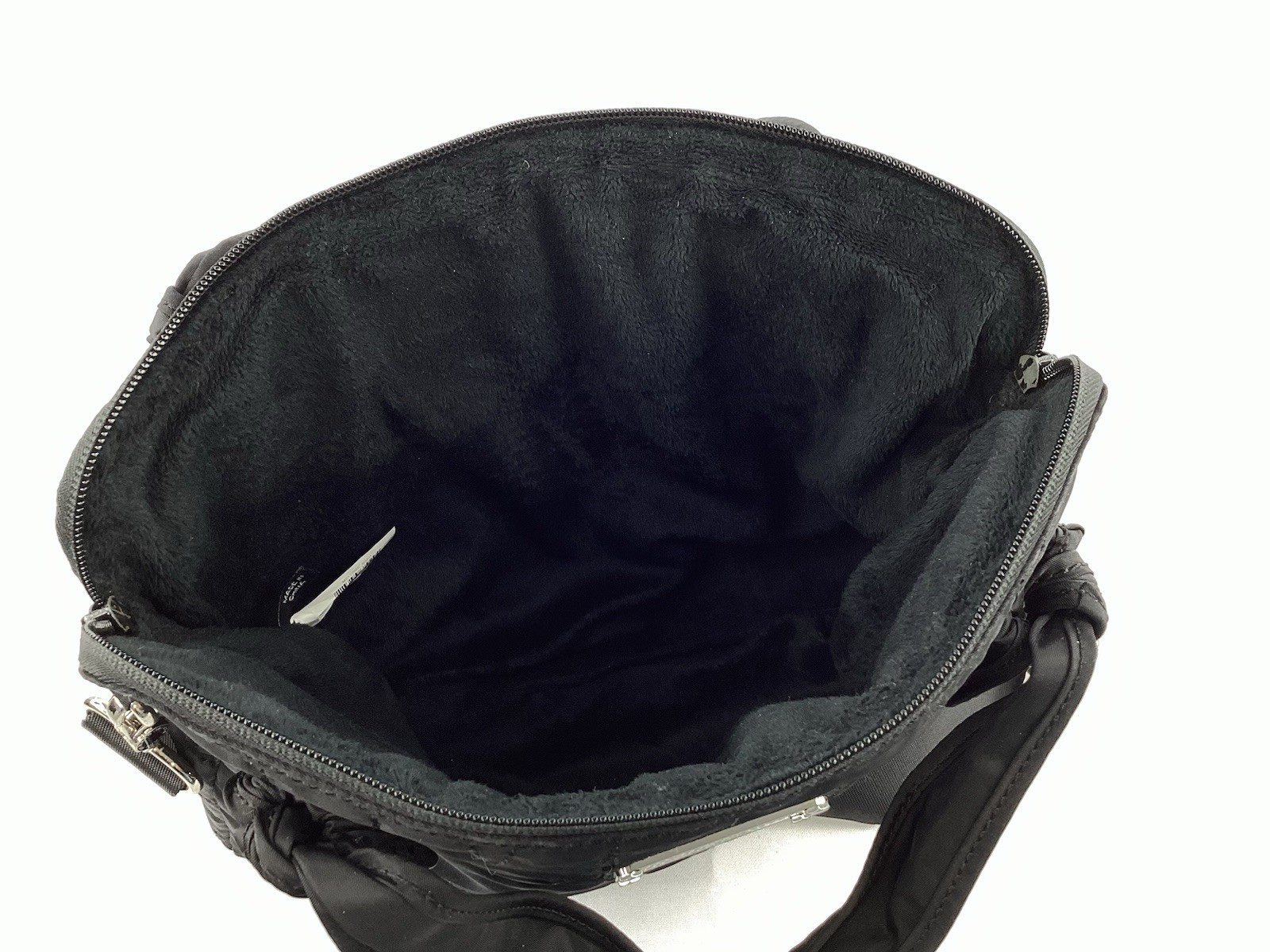 Marc by Marc Jacobs Standard Supply Workwear Quilted Nylon Satchel Black Bag