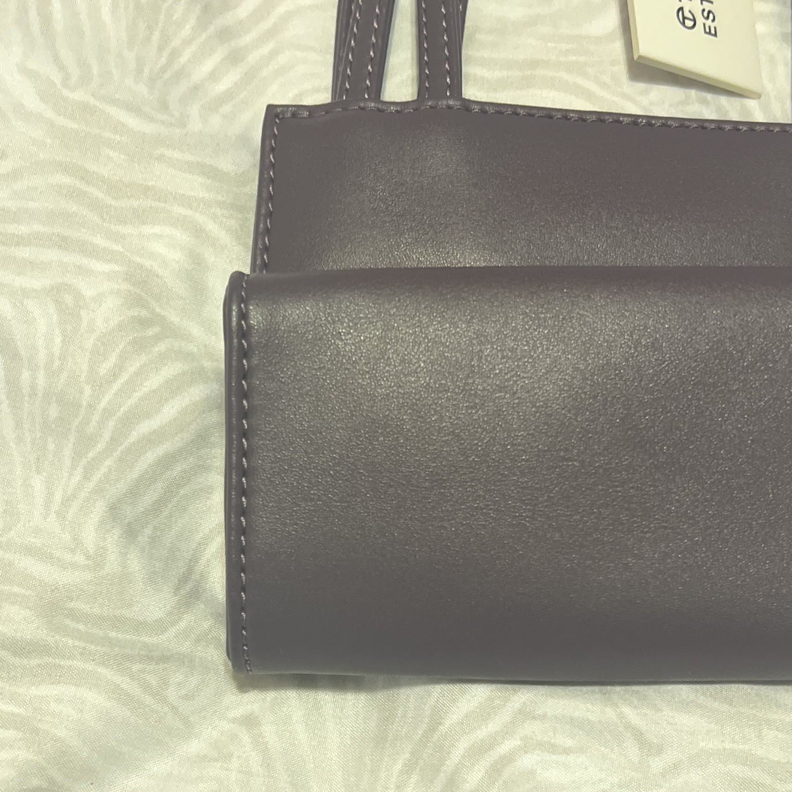 Telfar Small Shopping Bag in Eggplant Purple BRAND NEW READY TO SHIP