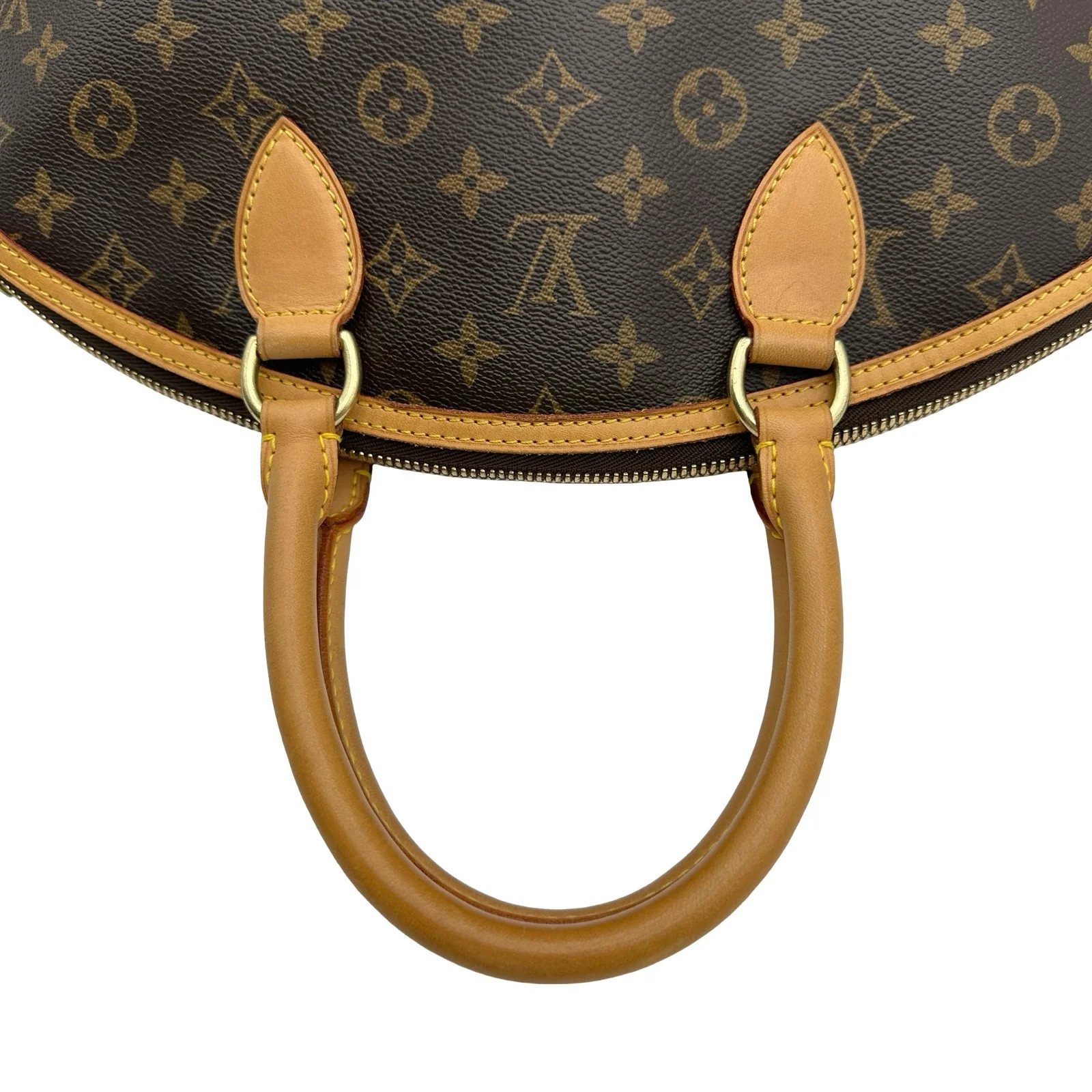 LOUIS VUITTON Rockitt Vertical Brown PVC Handbag M40103 #OKB3887