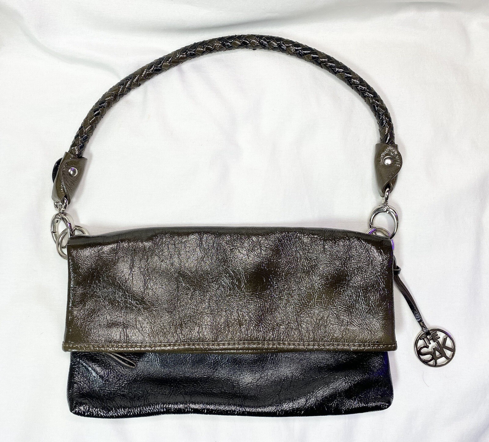 The Sak Leather Ombré Folding Shoulder Bag